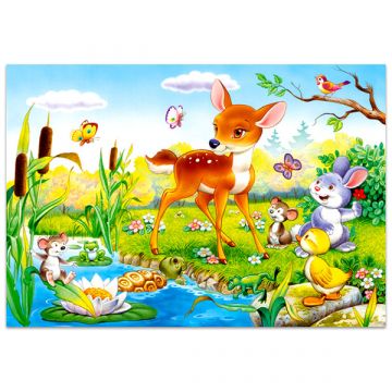 Bambi - 60-delna sestavljanka - .slika