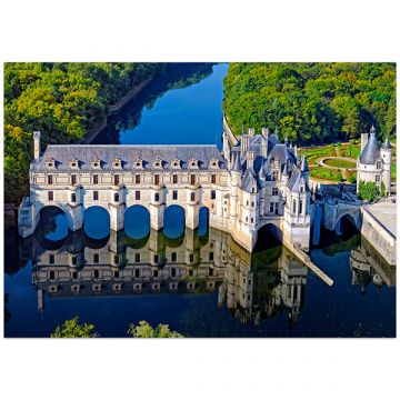 Chenonceau grad - 500-delna sestavljanka - .slika