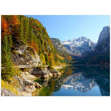 Jezero Gosau, Avstrija - 2000-delna sestavljanka - .slika