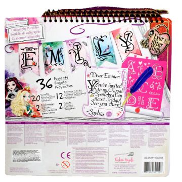 Ever After High: Ustvarjalni komplet Okrašene črke - .slika