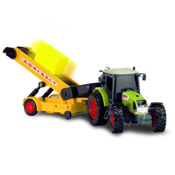 Dickie kmetijski delavec traktor - transporter s prikolico - .slika