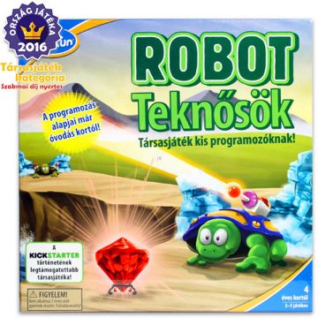 Robot teknősök - társasjáték programozóknak
