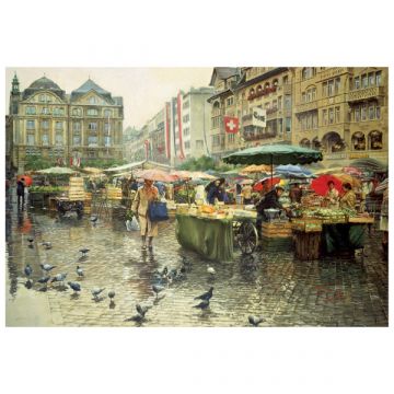 Bazelski trg 6000-delna sestavljanka - .slika