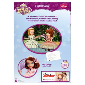 Disney princese: Sofia 25 cm lutka v roza obleki z labodom - .slika