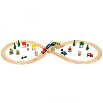 Komplet vlaka Bigjigs osmica - .slika