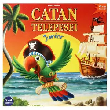 Naseljenci otoka Catan Junior - družabna igra v madžarskem jeziku