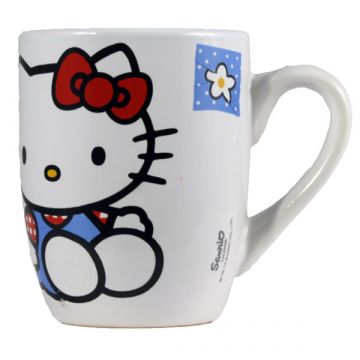 Pozdravljena Kitty skodelica - 300 ml, bela - .slika