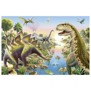 Dinozavri 2 x 60 in 2 x 100 delna sestavljanka - .slika