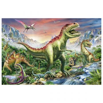 Dinozavri 2 x 60 in 2 x 100 delna sestavljanka - .slika