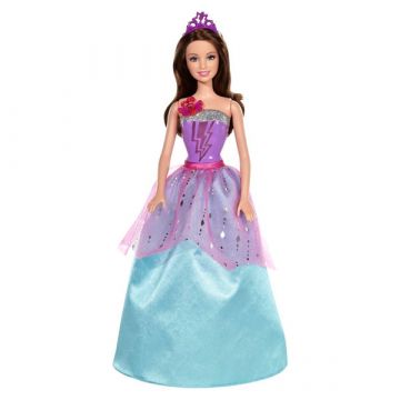 Barbie: Szuperhős hercegnő - Hangot adó, világító Corinne hercegnő - . kép