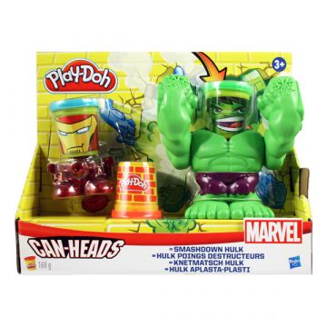 Play-Doh: Vasember és Hulk gyurmás készlet