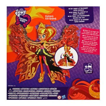 Žametna dekleta: Equestria Girls Rainbow Rocks punčke - metuljček Sunset Shimmer - .slika