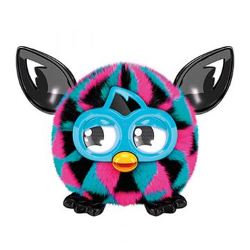 Furby Furblings mini interaktivna plišasta figura - roza-črna - .slika