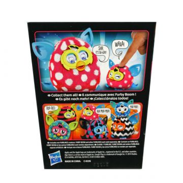 Mini interaktivna plišasta figura Furby Furblings - roza-bela - .slika