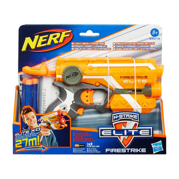 NERF N-Strike Elite: Firestrike szivacslövő pisztoly - több színben