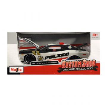 Dodge Challenger avtomobilski model - 1:24, policijski avto - .slika