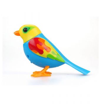 Digibirds 2: Z dvema povezljivima ptičjema kletkama - svetlo modra-rumena, Artsy - .slika