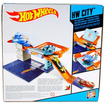 Hot Wheels City: Dirkaška steza Sky-Base Blast - .slika