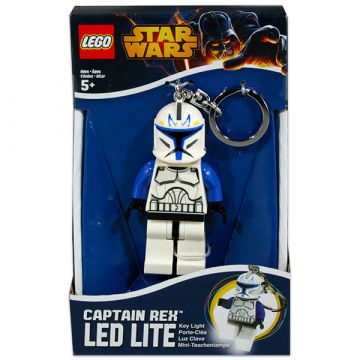 LEGO STAR WARS: világító kulcstartó - Rex kapitány
