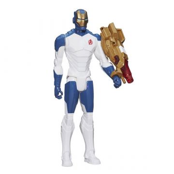 Marvel: Avengers Titan Hero - Figura Iron Man z orožjem s svetlobo - .slika