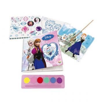 Disney princese: Frozen barvni set z akvareli - .slika