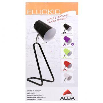 Fluokid namizna svetilka - črna - .slika