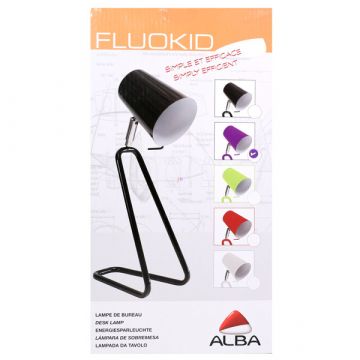 Fluokid namizna svetilka - bela - .slika