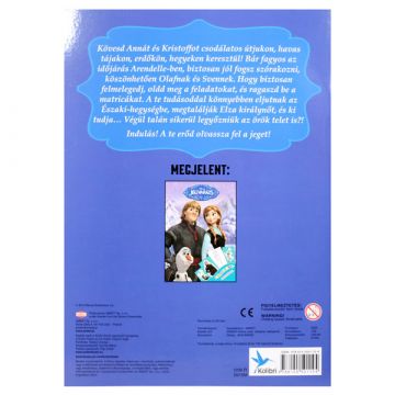 Disney princese: Ledeno kraljestvo delovni zvezek 3 - nalepke - .slika