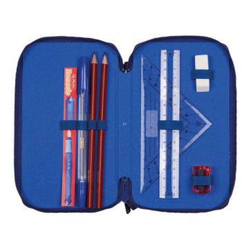 Herlitz napolnjena peresnica z dvema nivojema - model morski pes, modra - .slika