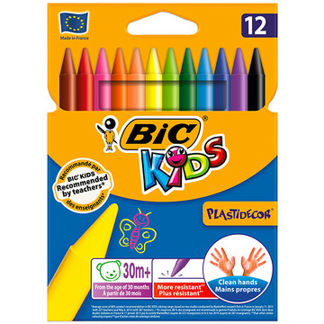 BIC Kids zsírkréta - 12 darabos