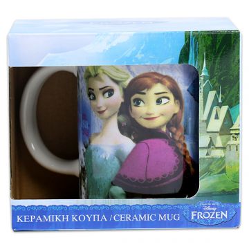 Disney princese: Skodelica Ledeno kraljestvo - Ana in Elsa, 300 ml - .slika