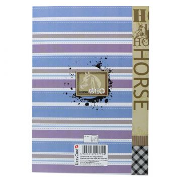 Beli konj A5 karirasti zvezek - 27-32 - .slika