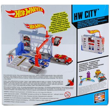 Hot Wheels Mesto: Garaža z dvigalom za motorna kolesa - .slika