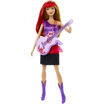 Barbie a Rocksztár hercegnő: Ryana baba gitárral