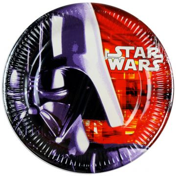 Star Wars Villains 23 cm-es tányér - 8 darabos