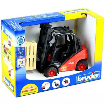 Bruder Linde H30D stivuitor cu furci - 23 cm - .foto