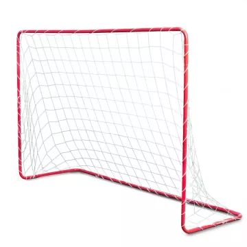 Spartan: Metāla futbola vārti, 180 cm - Sarkani - .attēls