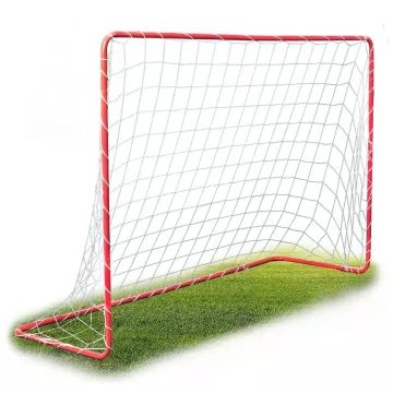 Spartan: Metāla futbola vārti, 180 cm - Sarkani - .attēls