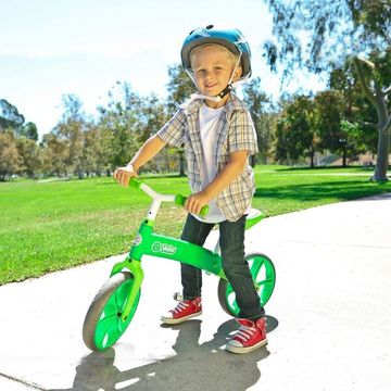 YVelo bicicletă fără pedale - verde - .foto