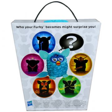 Interaktivna modra plišasta figura Furby - .slika
