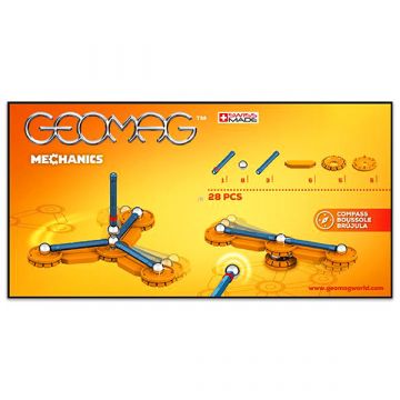 Geomag Mechanics: komplet 28 kosov - .slika