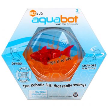 Hexbug robotska riba z akvarijem - rdeča - .slika