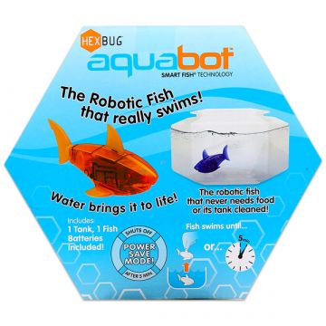 Hexbug robotska riba z akvarijem - rdeča - .slika