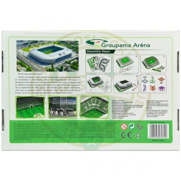 Groupama Aréna 3D puzzle - . kép