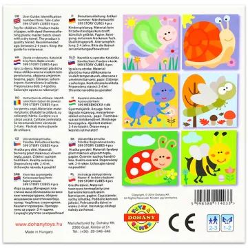 Puzzle z klockami, 4 elementy - Insekty - .zdjęcie 