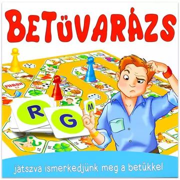 Jogo de Tabuleiro Magia das Letras - .Imagem