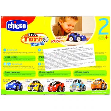Chicco Turbo Touch Crash igrača - modra - .slika