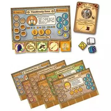 Contos populares húngaros - O jogo de tabuleiro - .Imagem