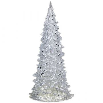 Zlata LED osvetljena božična jelka - 21 cm - .slika