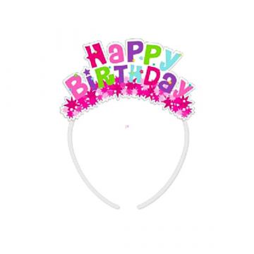 Happy Birthday 4 darabos szülinapi papír tiara